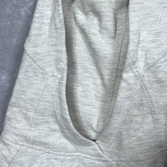 Zyia Sweatshirt Womens Size Large Gray Pullover Hoodie Gym Yoga Training - Picture 11 of 11